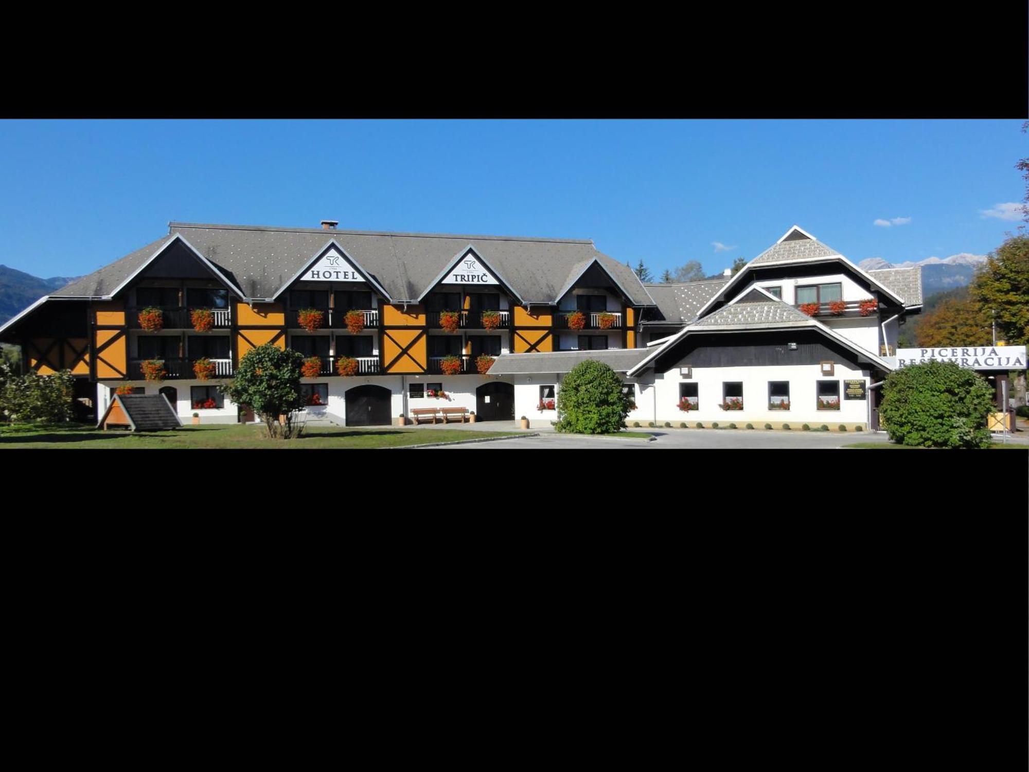 Hotel Tripic, Restaurant And Pizzeria Bohinj Exterior foto